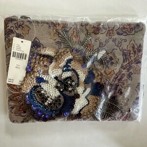 Anthropologie embellished handbag